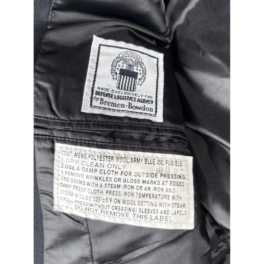 40XL Army Service Uniform ASU Dress Blue Enlisted Man Jacket Coat NWT